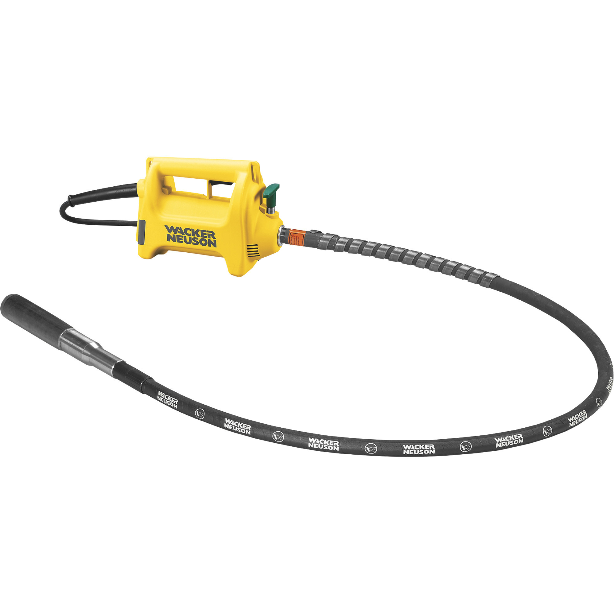 Wacker Neuson HMS Internal Concrete Vibrator Kit, Model# M1500-SM2E-H25HA/ 5100018041, 1.5kW Capacity Motor, 6.5ft. Flexible Shaft, 1.0in. Head